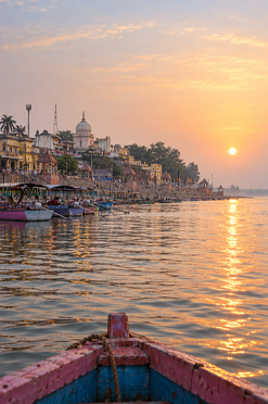 Sarayu Boat Sunrise